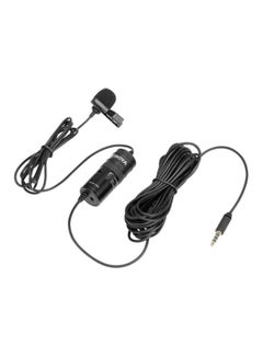 Buy BY-M1 Pro Universal Lavalier Microphone CO-LM-54549 / BY-M1 Pro Black in Saudi Arabia