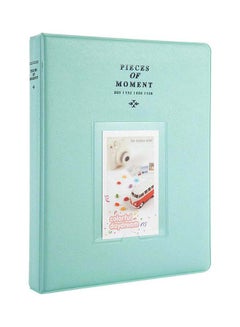 Buy 128 Pockets Mini Photo Album For Fujifilm Instax Mini 9 8 7 7S 50 70 90 / Instax SP-1/ Polaroid Instant Camera And Name Card Ice Blue in UAE