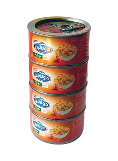 Buy Tuna Shredded Spicy Easy Open 4*1 - 200grams Pack of 4 in Egypt