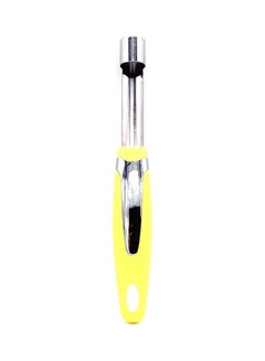 Buy Stainless Steel Apple Core Remover Yellow/Silver 20x3cm in Saudi Arabia