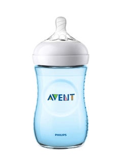 Buy Natural Feeding Bottle - Blue/Clear in UAE