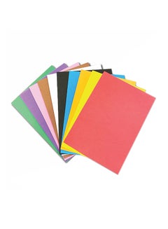 Buy 10-Piece EVA Sheets A4 Multicolour in Saudi Arabia