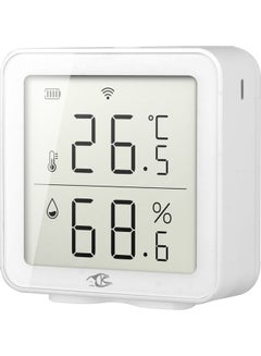 Buy Tuya Wireless Temperature And Humidity Detector White in Saudi Arabia