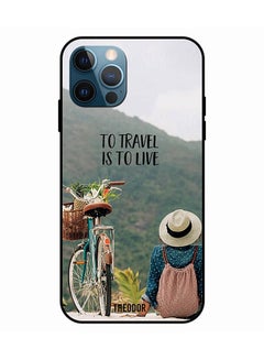 Buy Protective Case Cover For iPhone 12 Pro Max To Travel Is To Live in Saudi Arabia