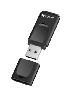 Buy Portable Slim U-Disk USB Flash Drive C8985B-32GB-1 Black/Silver in Saudi Arabia