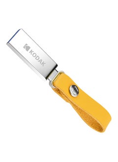 Buy Waterproof USB 3.0 Flash Drive With Sling C6682-64-L Silver/Yellow in Saudi Arabia