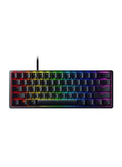 اشتري Razer Huntsman Mini Linear Optical Switches(Red), 60% Gaming Keyboard, Chroma RGB Lighting, Pbt Keycaps, Onboard Memory في السعودية