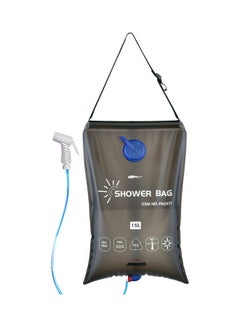 Buy 15L Portable Camping Shower Bag 39x5x14cm in Saudi Arabia