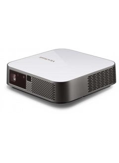Buy Instant Smart 1080p Portable LED Projector with Harman Kardon Speakers VS18294 White/Silver in Saudi Arabia
