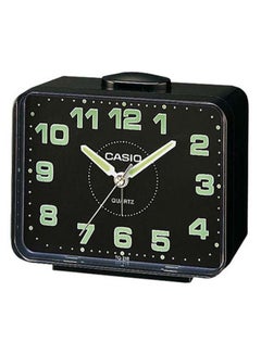 Buy Desk Analog Alarm Clock Black 7.7 x 7.2 x 4.9cm in Saudi Arabia