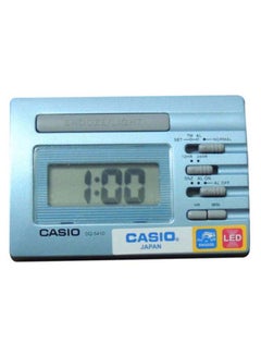 Buy Rectangle Shape Digital Alarm Clock Blue in Egypt