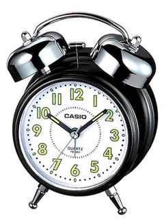 Buy Table Analog Alarm Clock Black/Silver 13.6 x 55 x 54.8cm in UAE