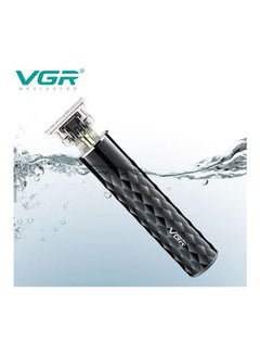 Buy V-170 Rechargeable Waterproof Hair Shaver Black in Saudi Arabia