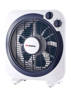 Buy Tropical Climate Box Fan 30W EBX-114 White/Blue in UAE