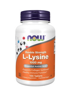 Buy Double Stregth L-Lysine 1000mg - 100 Tablets in UAE