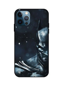 Buy Protective Case Cover For iPhone 12 Pro Max Batman Show Half Face Multicolour in Saudi Arabia