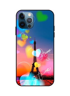 Buy Love Paris Protective Case Cover For iPhone 12 Pro Max Multicolour in Saudi Arabia