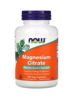 Buy Magnesium Citrate - 120 Veg Capsules in Saudi Arabia