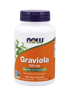 Buy Graviola Healthy Cell Function Supplement (500mg) - 100 Capsules in Saudi Arabia