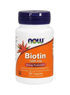 Buy Biotin 1000 Mcg -100 Capsules in Saudi Arabia