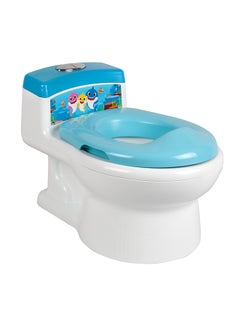 Buy Baby Shark Potty Training Seat - White/Blue in UAE