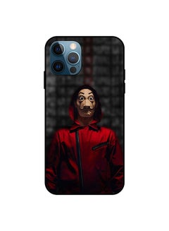 Buy Protective Case Cover For Apple iPhone 12 Pro Max Black/Red in Saudi Arabia