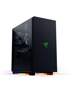 Buy Razer Tomahawk Atx Mid Tower Gaming Case, Razer Chroma RGB, Swing Doors On Both Sides, Ventilation, Dust Filter, Cable Management, For Radiators Up To 360mm - Black in UAE