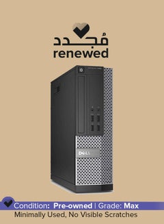 Buy Renewed - Optiplex 9020 (2014) Desktop Mini PC,Intel Core i7 Processor/4th GEN/8GB RAM/500GB HDD/HD 4600 Integrated Graphics Black in UAE