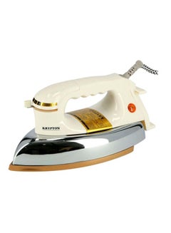 Buy Ceramic Plate Dry Iron 1200.0 W KNDI5216 Beige/Silver in UAE