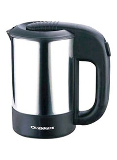 Buy Electric Kettle 0.5 L 1000 W OMK2048 Silver/Black in Saudi Arabia