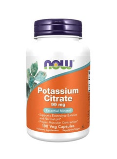 Buy Potassium Citrate 99mg 180 Veg Capsules in Saudi Arabia