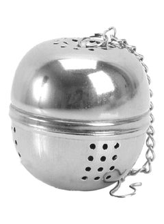 اشتري Mesh Tea Ball Strainer Filter With Hook Silvery 4centimeter في السعودية