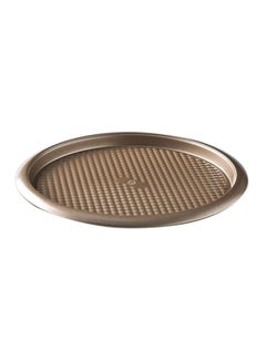 Buy Pizza Pan Brown 34x2.5cm in Saudi Arabia