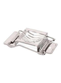 Buy Stainless Steel Egg Slicer Silver 14.5cm in UAE