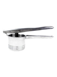 Buy Stainless Steel Potato Press Masher Silver in Saudi Arabia