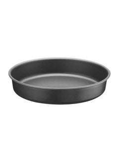 Buy Brasil 26cm 2.4L Graphite Aluminum Round Baking Pan with Interior and Exterior Starflon Max PFOA Free Nonstick Coating Red 25.5x25.5x5cm in UAE