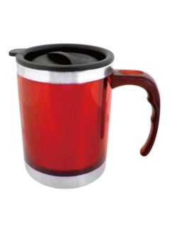 Buy Travel Mug Red/Silver/Black 8.5x8.5x11.8cm in UAE