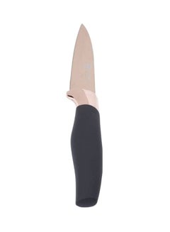 Buy Aria Paring Knife Black/Rose Gold 3.5inch in Saudi Arabia