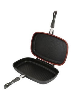 Buy Double Sided Grill Pan Black 36cm in Egypt