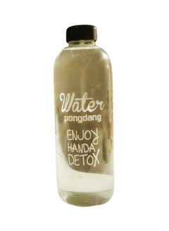 Buy Portable Sport Travel Water Bottle Clear 1Liters in UAE
