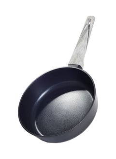 Buy Deep Frying Pan Aluminum Coating Mira Series Black/Grey 24cm in UAE