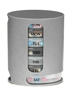 Buy Weekly Pill Organizer Box Grey in Egypt