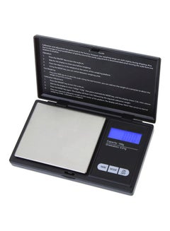 Buy 100g/0.01g LCD Digital Pocket Scale Jewelry Gold Gram Balance Weight Scale Black 191grams in UAE