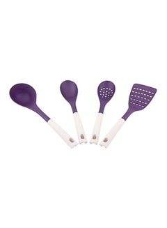 Buy 4-Piece Nylon Tools Set Purple/White in UAE