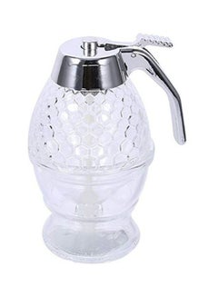 Buy Honey dispenser Clear 9.5x9x15.5cm in UAE