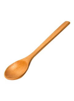 Buy Long Handle Spoon Brown 17x4.5cm in UAE