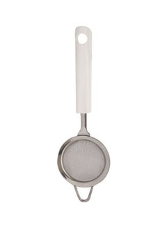 Buy Arcadalina Tea Strainer Silver/White 8cm in UAE