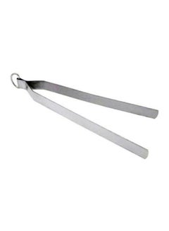 Buy Stainless Steel Kitchen Tong Silver 31cm in UAE