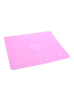 Buy Non-Stick Silicone Baking Oven liner Pink 50x40cm in Egypt