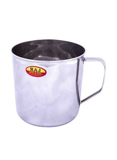 Buy Stainless Steel Mug Silver 12.5x12cm in UAE
